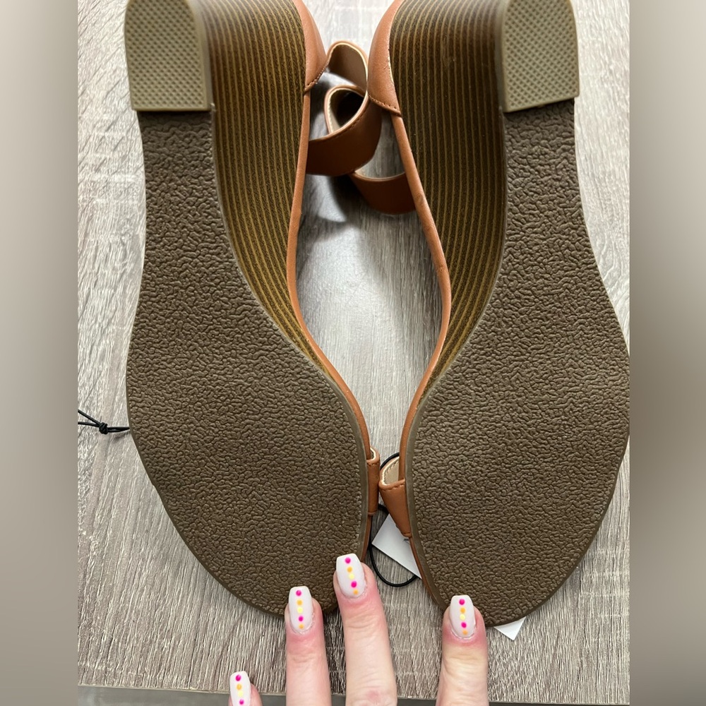 *NWT NY&Co|Brown Heels|Size 10 - Picture 3 of 6